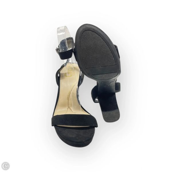 Sandals Heels Block By Circus By Sam Edelman In Black, Size: 8 Sale - Image 3