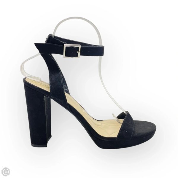 Sandals Heels Block By Circus By Sam Edelman In Black, Size: 8 Sale