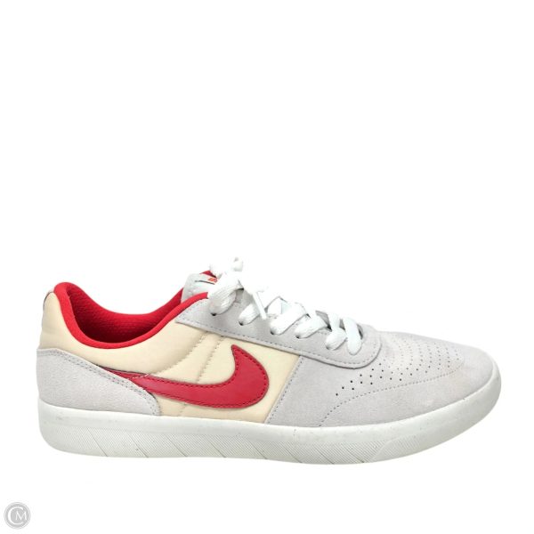 Shoes Sneakers By Nike In Red & White, Size: 11 For Cheap