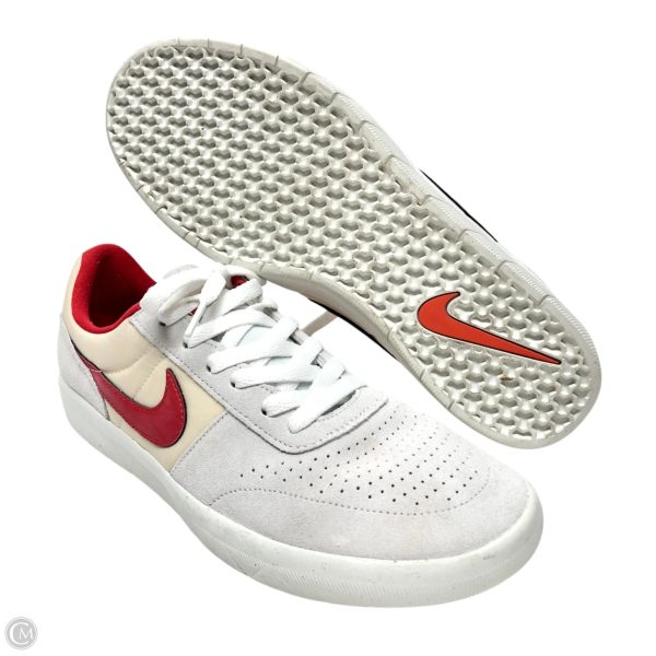 Shoes Sneakers By Nike In Red & White, Size: 11 For Cheap - Image 3