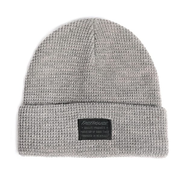 Waffle Beanie - Silver Online now