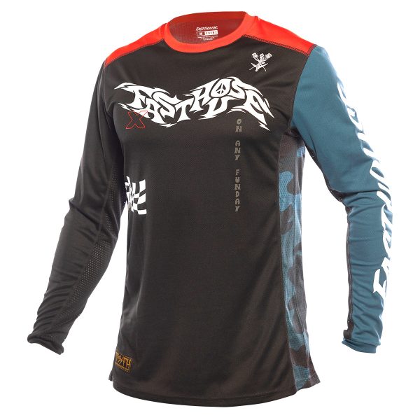 Grindhouse Bereman Jersey - Black Infrared Discount