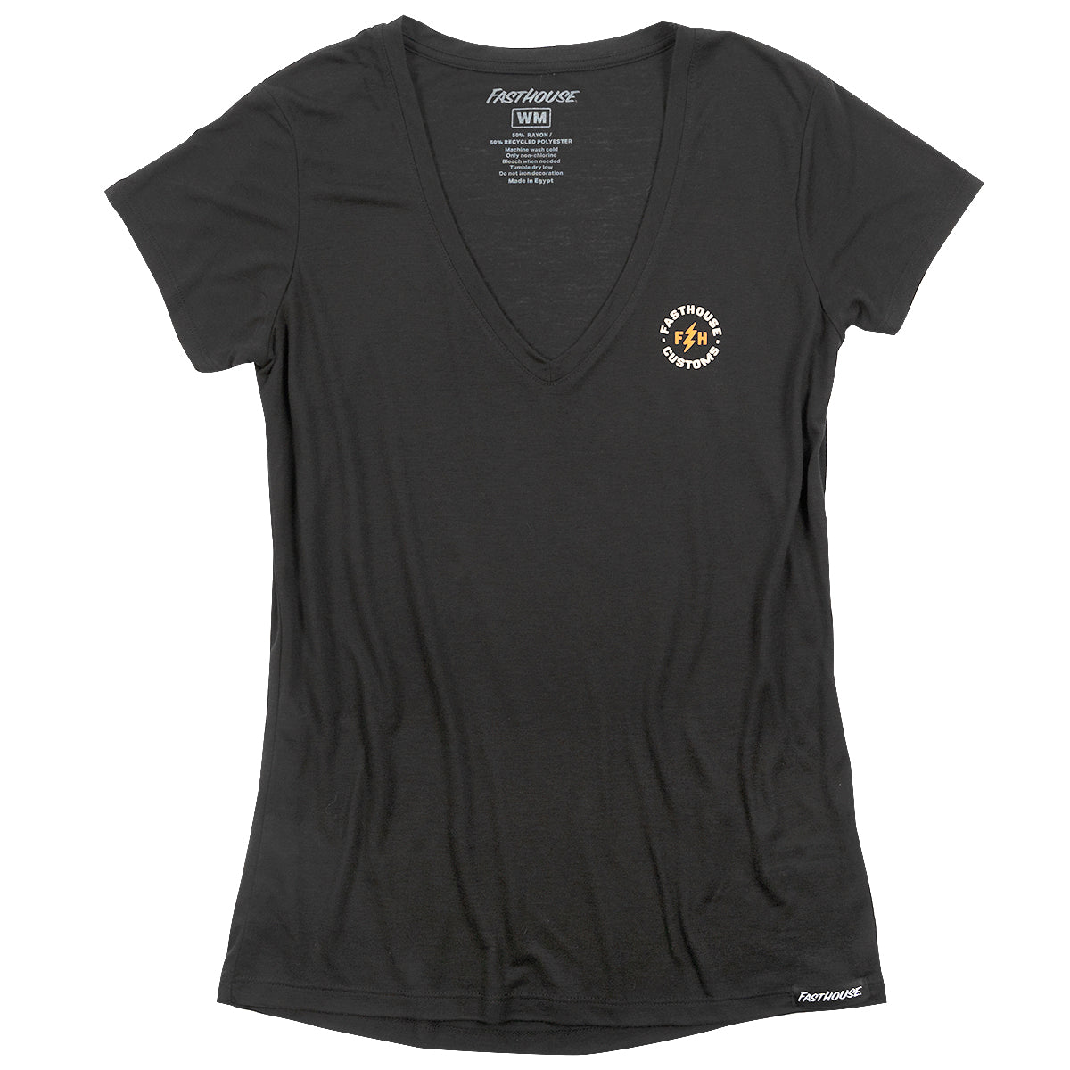 Easy Rider Deep V Women s Tee – Black Cheap