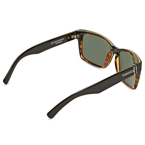 VonZipper Elmore Sunglasses - Black Tortoise Vintage Gray on Sale - Image 3