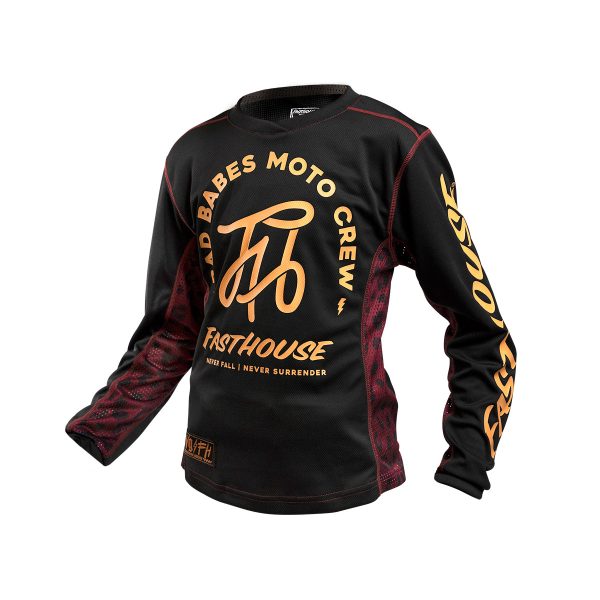 Grindhouse Golden Script Girl s Jersey - Black Supply