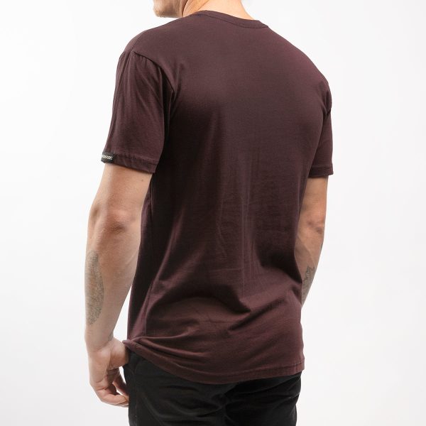 Logo Tee - Oxblood Cheap - Image 3