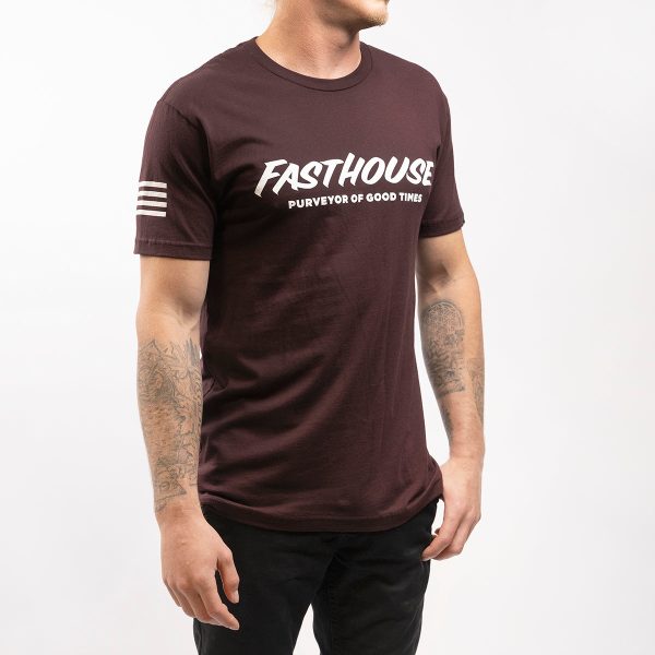 Logo Tee - Oxblood Cheap - Image 2