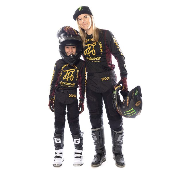 Grindhouse Golden Script Girl s Jersey - Black Supply - Image 2