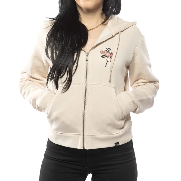 Garden Party Women s Hooded Zip-Up Sale - Image 2