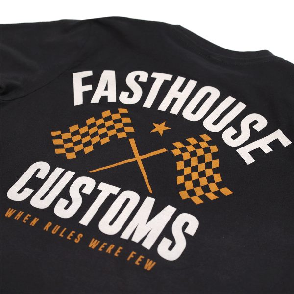 68 Trick Youth Tee - Black Vintage Gold Sale - Image 5