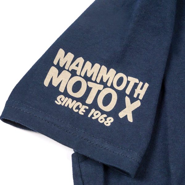 Youth Mammoth Race High Tee - Navy Hot on Sale - Image 3