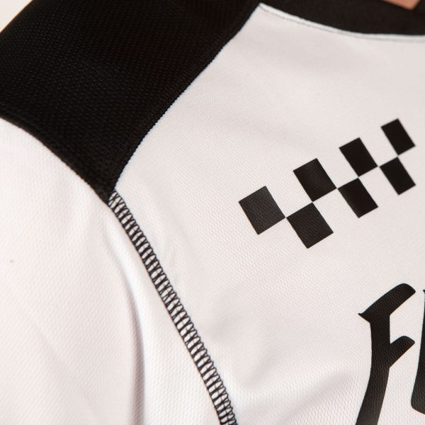 Alloy Block SS Jersey - White Black Online Sale - Image 4