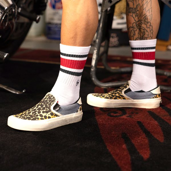 Venice Sock - White For Sale - Image 2
