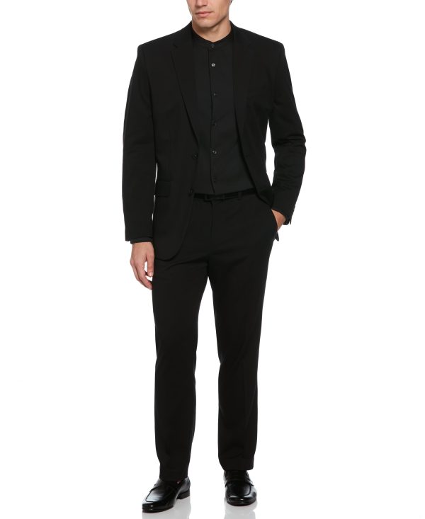 Black Performance Tech Suit Hot on Sale