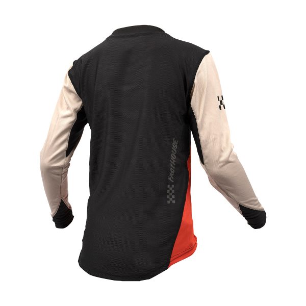 Alloy Sidewinder LS Youth Jersey - Cream Red For Sale - Image 3