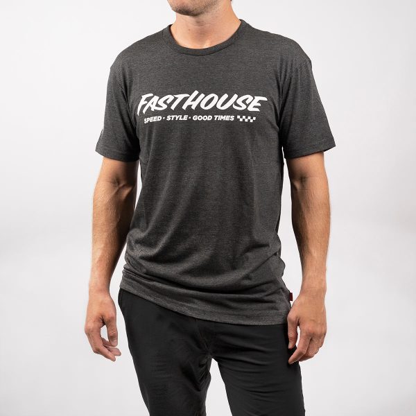 Prime Tech Tee - Dark Heather Online now - Image 2