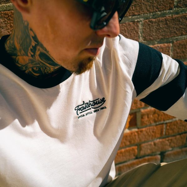 Jailbreak Stripe Long Sleeve Tee - Natural Discount - Image 3