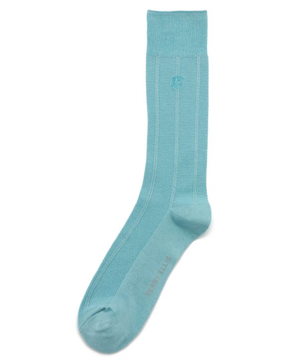 Textured Stitch Logo Socks Hot on Sale - Image 2
