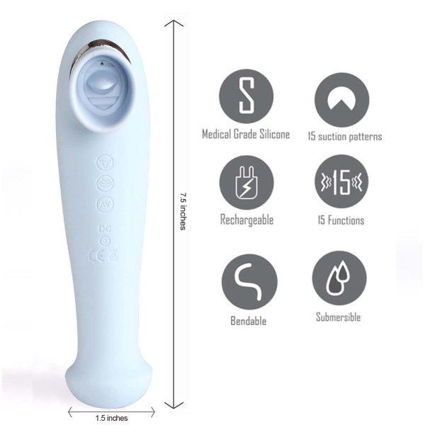 Destiny Blue Sucking Clitoral Stimulator Discount - Image 3